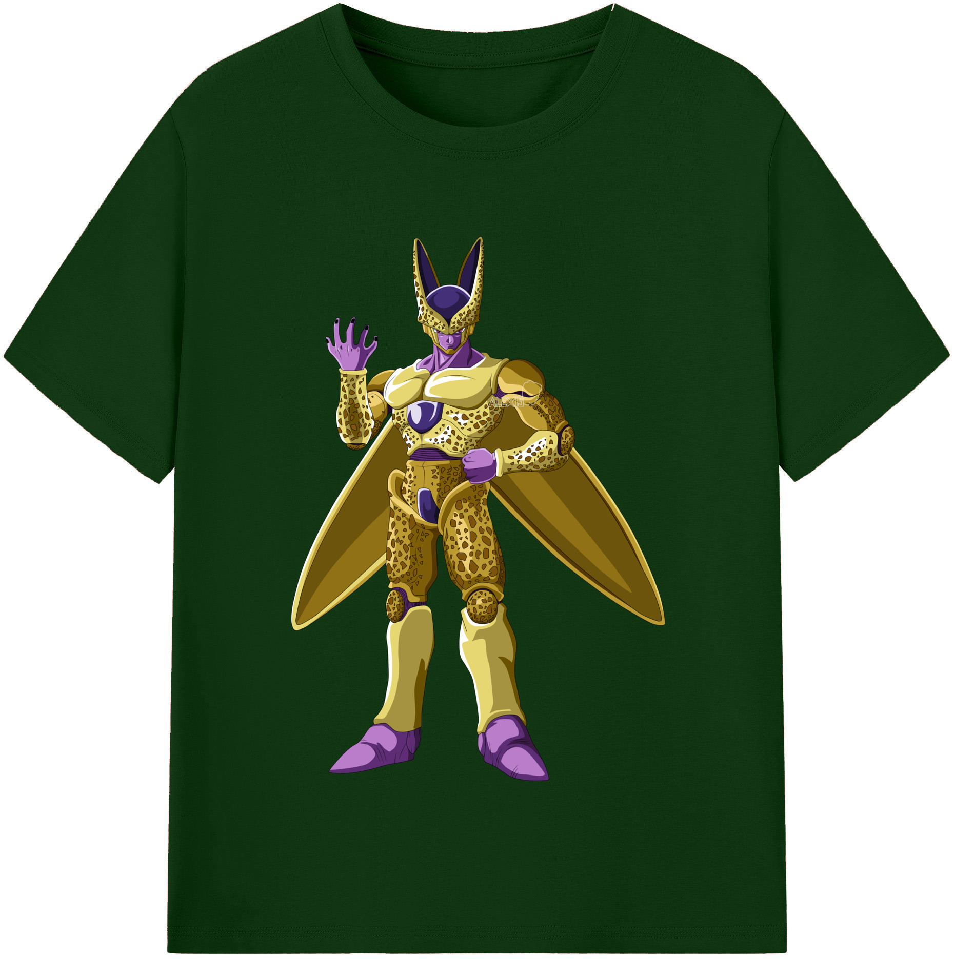 （画像用） ドラゴンボール セル DRAGON BALL Cell 綿100％半袖Tシャツ（フロントプリント）
